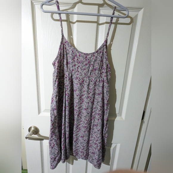 Mossimo Supply Co Summer Dress, Purple Flowers, Barely worn, Size Large - Picture 12 of 12